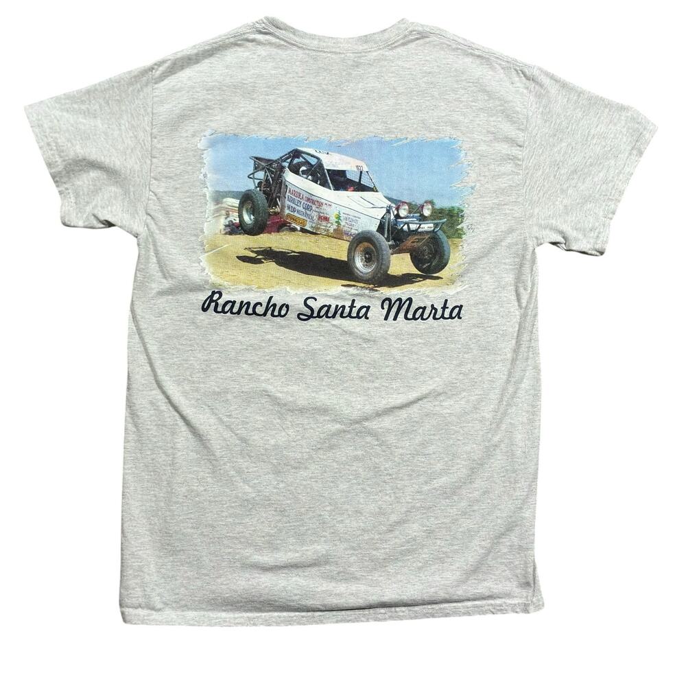 Y2K Rancho Santa Marta Off Road Racing T-Shirt Men’s Medium Jimco Bean Vintage